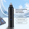 thumbnail image 3 of YSABOXY Tondeuses Électriques Nez Oreilles pour Cheveux Éliminateur Professionnel Rechargeable USB, 3 of 6