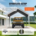 thumbnail image 5 of Dranite Shelter Top Replacement Cover - Waterproof UV Protected Carport Canopy, 5 of 6