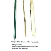 EcoStake Garden Stakes for Plants Vegetable Fence Post 1/4x48, Pack of 40 Fiberglass Stakes Tree/Cucumber/Tomato/Bean Pole Stake Rust-free