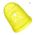thumbnail image 4 of sweethay Protectores de silicona para dedos de guitarra, resistentes al desgaste, ukelele, Fingerstall, multicolor, transparente, instrumentos Amarillo L 50piezas, 4 of 6