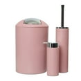 thumbnail image 3 of Juego de accesorios de baño perfecl 6x6 piezas Plástico Rosado, 3 of 5