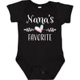 thumbnail image 3 of Inktastic Nana's Favorite- Heart Grandchild Boys or Girls Baby Bodysuit, 3 of 5
