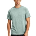 thumbnail image 3 of DIOAZUD Men's Raglan Short Sleeve Basic Tees Solid Color Lightweight Casual Summer Tops Crewneck T-Shirts for Daily Wear, 3 of 7