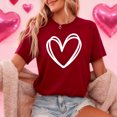 thumbnail image 7 of FAWUUDO Valentines Shirts for Women Cute Heart Valentines Gifts Tops, 7 of 7