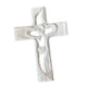 thumbnail image 2 of Escultura artística de cruz de madera tallada con corazones entrelazados, adornos sagrados para decoración de pared. Grande Blanco, 2 of 9