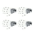 thumbnail image 1 of Raindrops 4Set White Bone Barrette For Kids And Adults, 1 of 8
