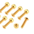 thumbnail image 3 of 8x Reemplazo Kusrkot Accesorios de Montaje Tornillos Tuercas Dorado, 3 of 8