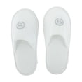 thumbnail image 1 of Ofertas Únicas 1 Par de Zapatillas Desechables Plegables S Impresas Zapatillas de Hotel para Niños Blancas, 1 of 5