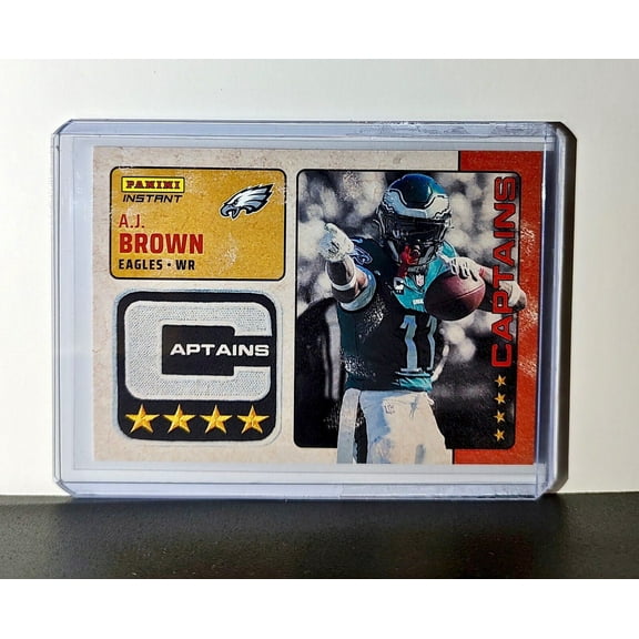 A.J. Brown 2024 Panini Captains NFL #39 Card Philadelphia Eagles 1/351