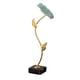 thumbnail image 2 of Estatuas de hojas chinas en miniatura, artesanía coleccionable con escultura de metal base estilo A, 2 of 9