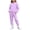 Purple, variant on Edvintorg Toddler Girl Outfits 2 Piece Sets Long Sleeve Sweatshirt and Elastic Waist Sweatpants Winter Warm Girls' Clothing Sets 1-13Y