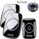 thumbnail image 3 of Cacazi Wireless Doorbell Waterproof 300m Remote Eu Plug Smart Door Bell Chime Battery, 3 of 5