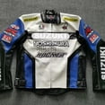 thumbnail image 4 of Chaqueta de cuero Traje de motociclismo Traje de motocicleta Todoterreno Traje de carreras cálido a prueba de viento Chaqueta de regalo de cumpleaños Regalos al por mayor, 4 of 5
