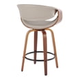 thumbnail image 4 of Symphony Counter Stools for Kitchen Counter in Faux Leather, Counter Height Chairs, Bar Stools Set of 2, Counter Height Chairs, Bar Stools For Kitchen Island, 4 of 10