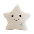 thumbnail image 2 of AuroraX White Throw Pillows for Sofa,Stars Shaped Lighted Personalized Winter Throw Pillow with LED light,Living Room Home Valentines Day Birthday Decoration Women Gifts, 2 of 9