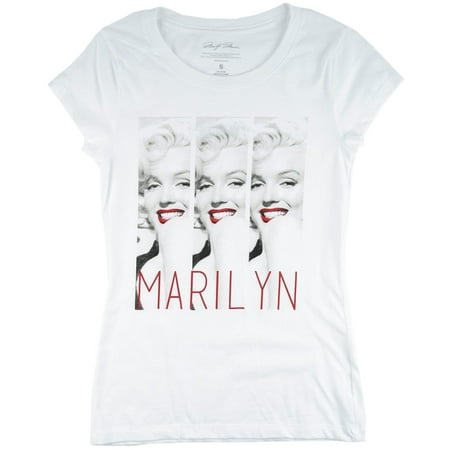 - Marilyn Monroe Triple Portrait T-Shirt Womens White