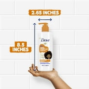 Dove Shampoo and Conditioner Set - Love Collection, Curly , Kids, Wavy Hair Products 17.5 Oz (2 Piece Set) | “Hair Love” Textured Hair Products for Kids with Coily, Wavy & Curly Hair | Intense Moistu