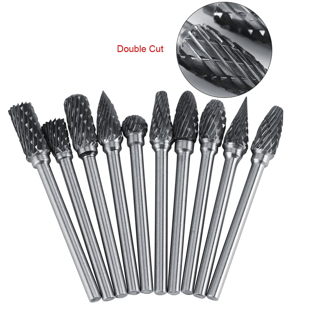 Flame Tungsten Carbide Burr 6mm with 3mm shank NEW LOW PRICE 