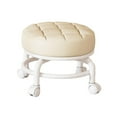 thumbnail image 1 of Taburete con Ruedas Giratorias Strade Fareast Limited Beige 360 grados, 1 of 8