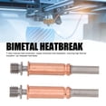 thumbnail image 3 of Heatbreak Bimetálico, Alta Dureza, 2 Piezas, Disipación De Calor Rápida Totalmente Metálica Para Impresora 3D, 3 of 7