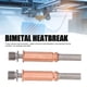 thumbnail image 3 of Heatbreak Bimetálico, Alta Dureza, 2 Piezas, Disipación De Calor Rápida Totalmente Metálica Para Impresora 3D, 3 of 7