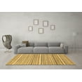 thumbnail image 3 of Ahgly Company Indoor Rectangle Abstract Brown Modern Area Rugs, 8' x 10', 3 of 4