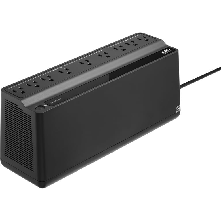 APC UPS Battery Backup & Surge Protector, 900VA APC Back-UPS (BN900M) - AC  120 V - 480 Watt