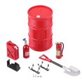 thumbnail image 2 of RC Accessoires de Chenille, Mini Taille RC Pelle de Voiture Fuel Extincteur Set RC Simulation Décoration Set, 2 of 8