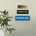 thumbnail image 3 of Signs ByLITA Standard Storage Only Sign (Brushed Silver) - Small, 3 of 6
