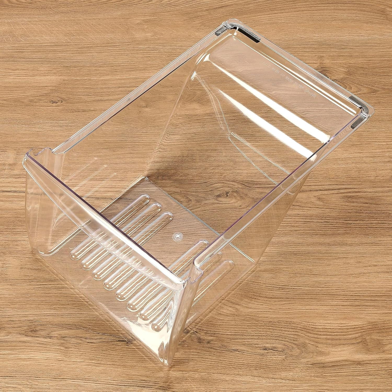 Refrigerator Crisper Drawer Pan Replacement for 240337103 PS429854 Refrigerator Pan Shelf Replacement Plastic Clear
