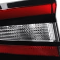 thumbnail image 5 of AKKON - Fits 2015-2022 Dodge Charger LED Tube DRL Running Chrome Red Clear Tail Light Brake Lamp Outer Driver Left Side, 5 of 7