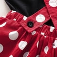 thumbnail image 5 of Disfraz de lunares para niña pequeña, disfraz de fiesta de cumpleaños, vestidos de tul con diadema de lunares, 5 of 5