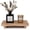 Brown, variant on Small Wood Tray Pedestal Stand Farmhouse Bathroom Decor Decorative Wooden Riser Kitchen Soap Dish Holder