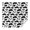 White-3, variant on Leopard Print Square Tablecloth 42x42in(107x107cm) – Waterproof Polyester Printed Table Cover, Wrinkle Resistant & Washable for Kitchen Dining Picnic Party Decor