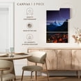thumbnail image 5 of Elephant Stock Zermatt At Night Wall Art - Vertical Multi Panel Canvas - Living Room Wall Decor - Places Multi Panel - Gray And Black Decor - 32" x 50", 5 of 8