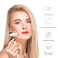 thumbnail image 4 of Rodillo de jade y gua sha, rodillo facial, rodillo de belleza facial, herramientas para el cuidado de la piel, masajeador de cuarzo rosa BAIMEI para rostro, ojos, cuello, relajación muscular corporal y alivio de líneas finas y arrugas MFZFUKR SYN108-3, 4 of 7