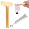 thumbnail image 2 of Toothpaste Tube Squeezer, Metal Roller Key for Paint Cosmetic Cream, Manual Wringer for Maximum Extraction, Reusable Tube Accessory, Compact Design, An Extruder, 2 of 4