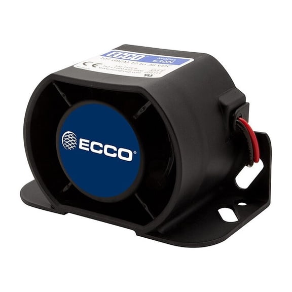 Ecco Back Up Alarm,107dB,3 In. H 630N