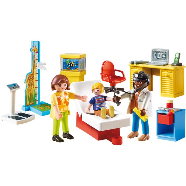PLAYMOBIL Pediatrician's Office and Figure Pack Playset