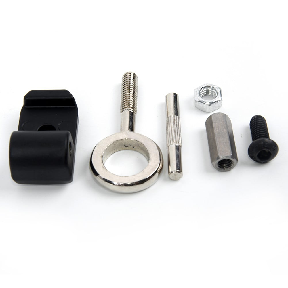 Scooter Shaft Locking Buckle Assembly Pull ring screw Set Bolt Durable 