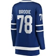 thumbnail image 3 of Women's Fanatics TJ Brodie Blue Toronto Maple Leafs Breakaway Player Jersey, 3 of 3