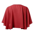 thumbnail image 5 of HJYCHN Hair Scarf Elegant Long Layer Bridal Wrap Shawl Cover up Evening Party Sun Scarf Scarves Poncho Shawl Red_002 One Size, 5 of 5