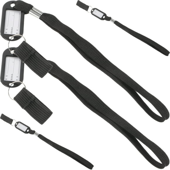4 correas de muñeca para bastones de senderismo, cordón antipérdida, cordón para teléfono, correa de muñeca para bastón, cordón para bastón