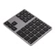 thumbnail image 3 of BT308 Teclado numérico de 35 teclas Teclado ultradelgado inalámbrico recargable Compatible con Bluetooth 5.0 (gris hierro), 3 of 5