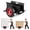 Pushing Wheel Type, variant on VEVOR Panel Dolly, 1000 lbs Load Capacity, Drywall Mover with 10 Inch Rubber Wheels Fits Different Terrain, Adjustable Clamp Panel Cart for Steel Panels, Mattress, Doors and Drywall Sheet, Black