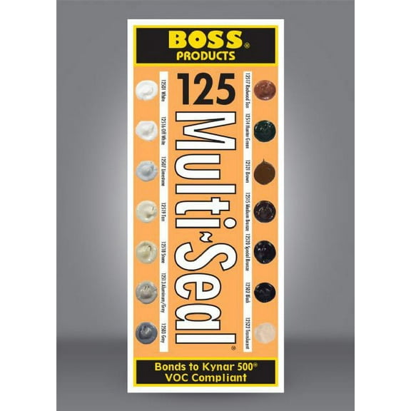 Accumetric 142891 Caulk Sealant BOSS 125 Multi-Seal Single UV Resistant