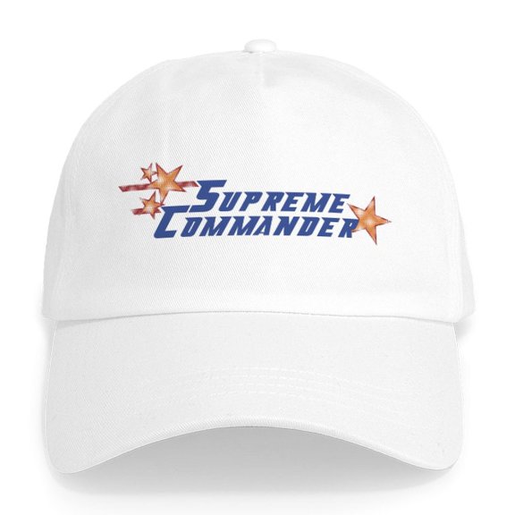 CafePress - Supreme Commander Cap - Adjustable 100% Brushed Unisex Casual Cotton Baseball Cap, Beige, 1