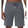 thumbnail image 3 of Satankud Men's Casual Cargo Shorts Classic Relaxed Drawstring Stretch Elastic Waist Beach Shorts with 5 Pockets DarkGrey-34, 3 of 10