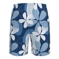 thumbnail image 6 of Kdxio Flower Pattern Mens Casual Shorts - Drawstring Summer Beach Sports Shorts for Men, 6 of 9
