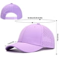 thumbnail image 3 of Mnuaqn Girls Criss Cross Ponytail Hat Mesh Baseball Cap Kids Quick Dry Ponycap Hats Outdoor Summer Sports Hat Age 7-12, 3 of 5